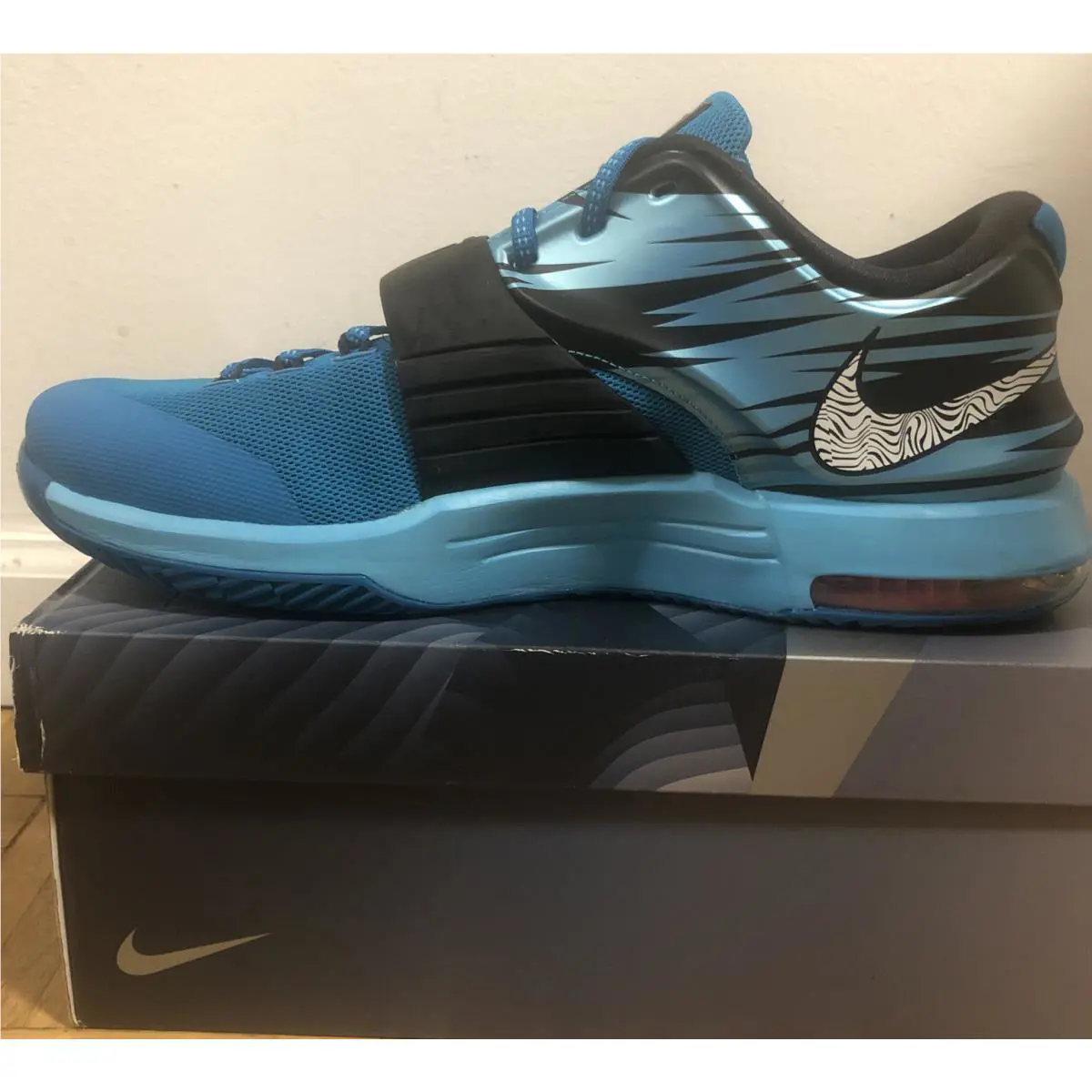 Nike shoes - Nike KD 7 - 653996 414 - Blue Lacquer (UPC: 888408117847) 0