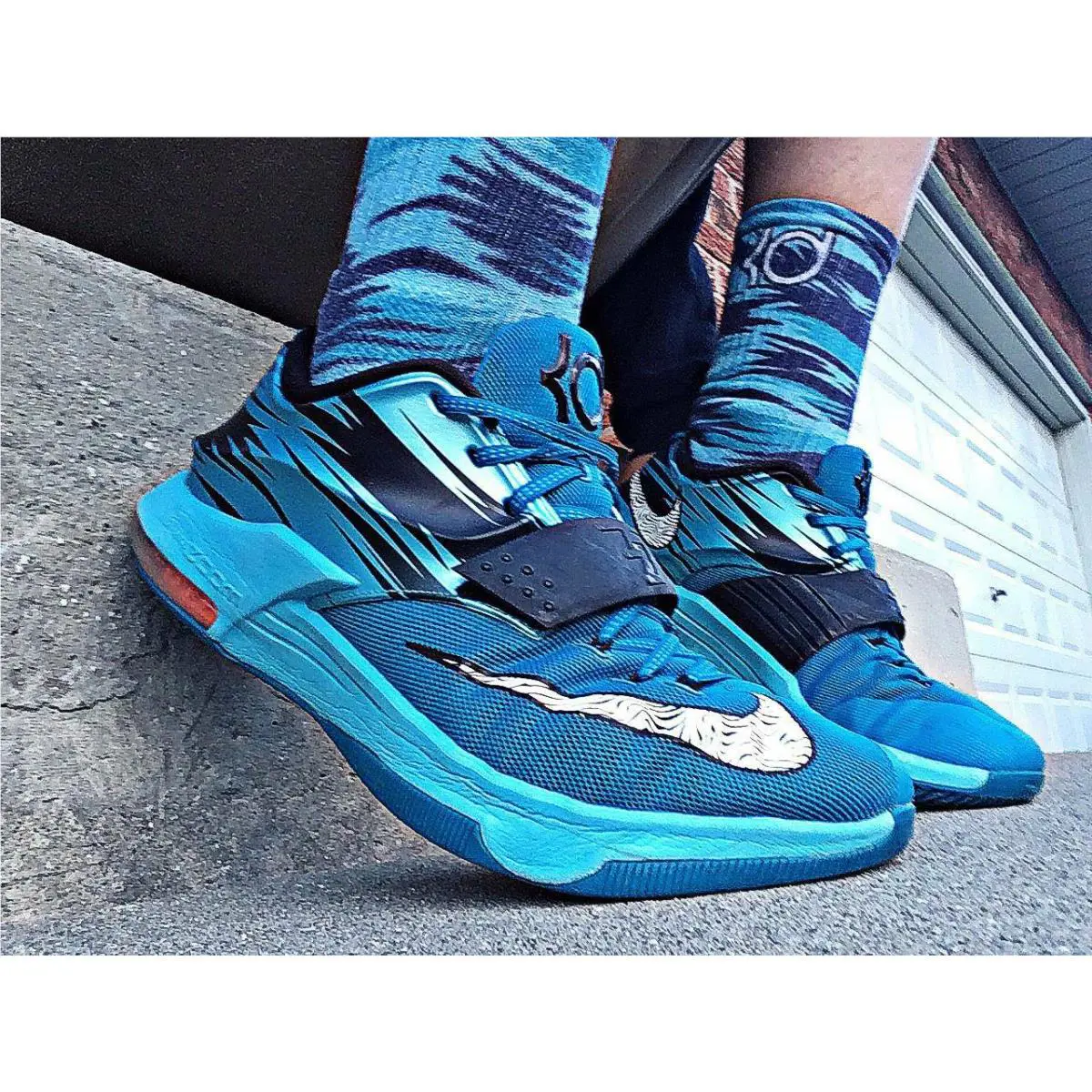 Nike shoes - Nike KD 7 - 653996 414 - Blue Lacquer (UPC: 888408117847) 2