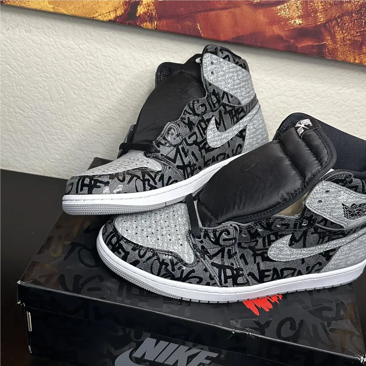 Nike shoes - Nike Air Jordan 1 - Air - Multicolor 9