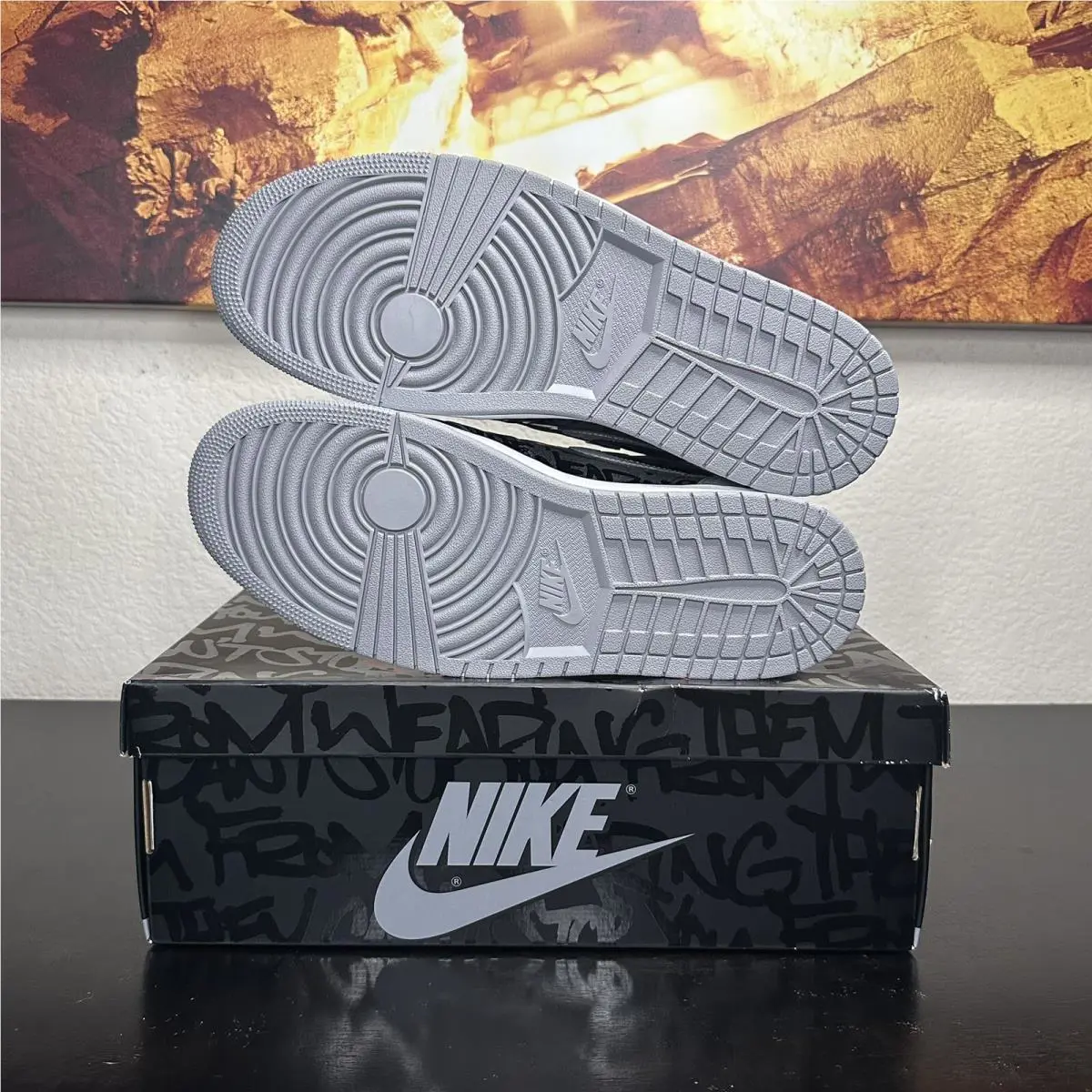 Nike shoes - Nike Air Jordan 1 - Air - Multicolor 10