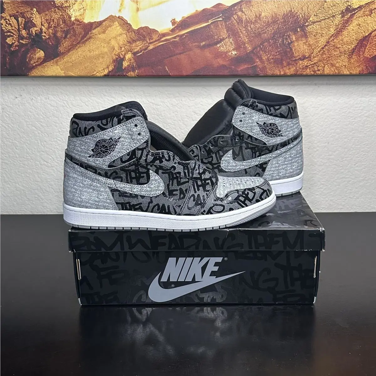 Nike shoes - Nike Air Jordan 1 - Air - Multicolor 0