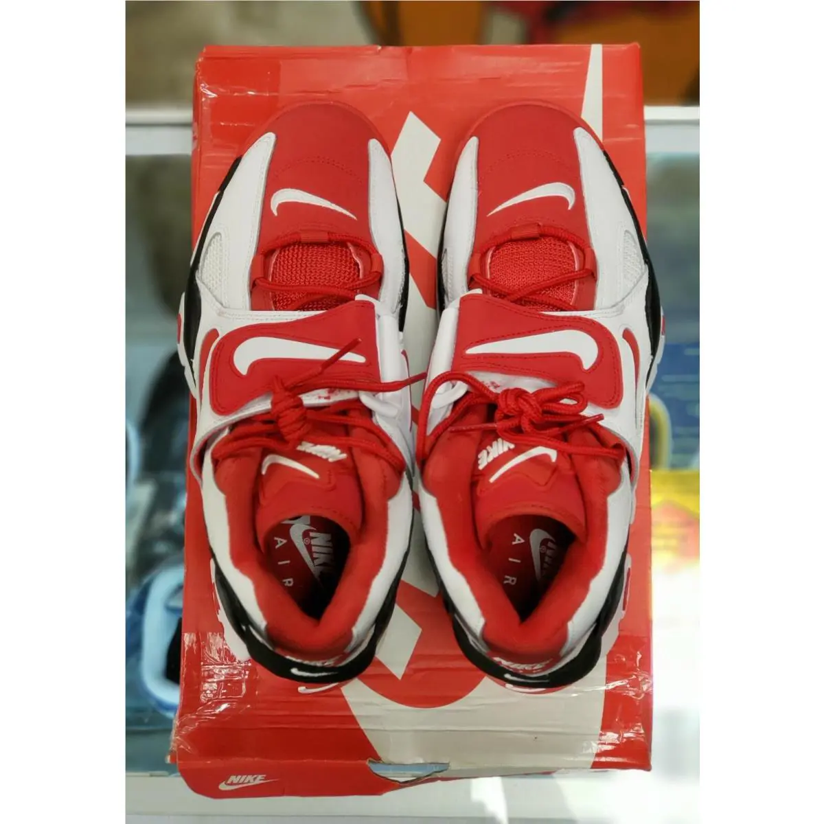 Nike shoes - Nike Air Barrage - Air Barrage - AT7847-102 - Red (UPC: 00193154664843) 1