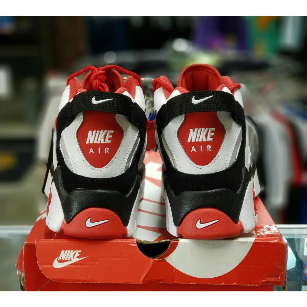 Nike shoes - Nike Air Barrage - Air Barrage - AT7847-102 - Red (UPC: 00193154664843) 5
