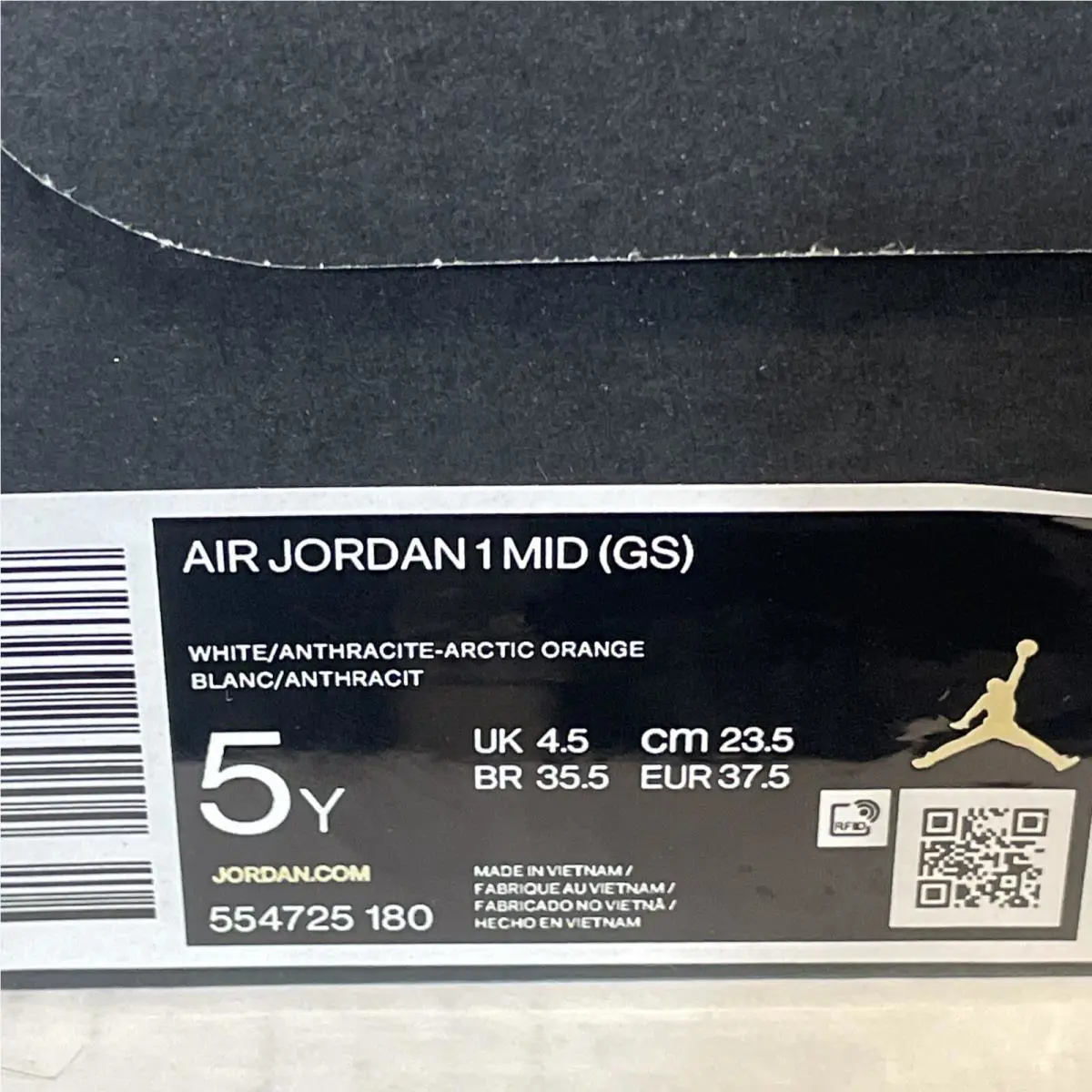 Nike shoes - Jordan 1 Mid - Mid - 554725 180 - Multicolor 9