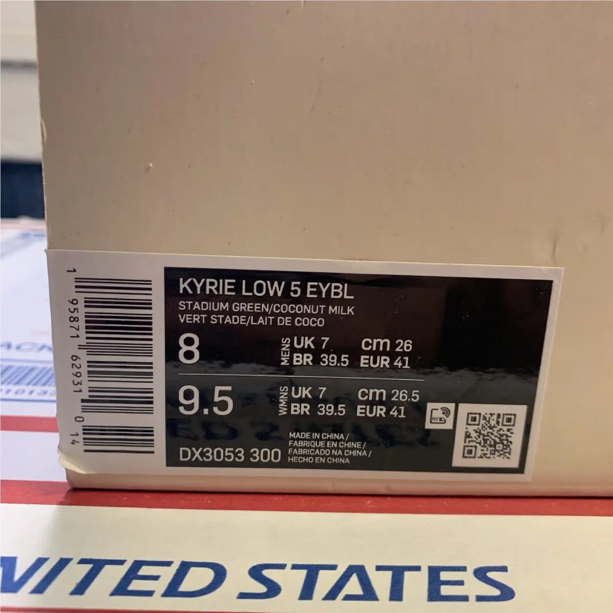 Nike shoes - Nike Kyrie 5 - Kyrie - DX3053-300 - Green 0