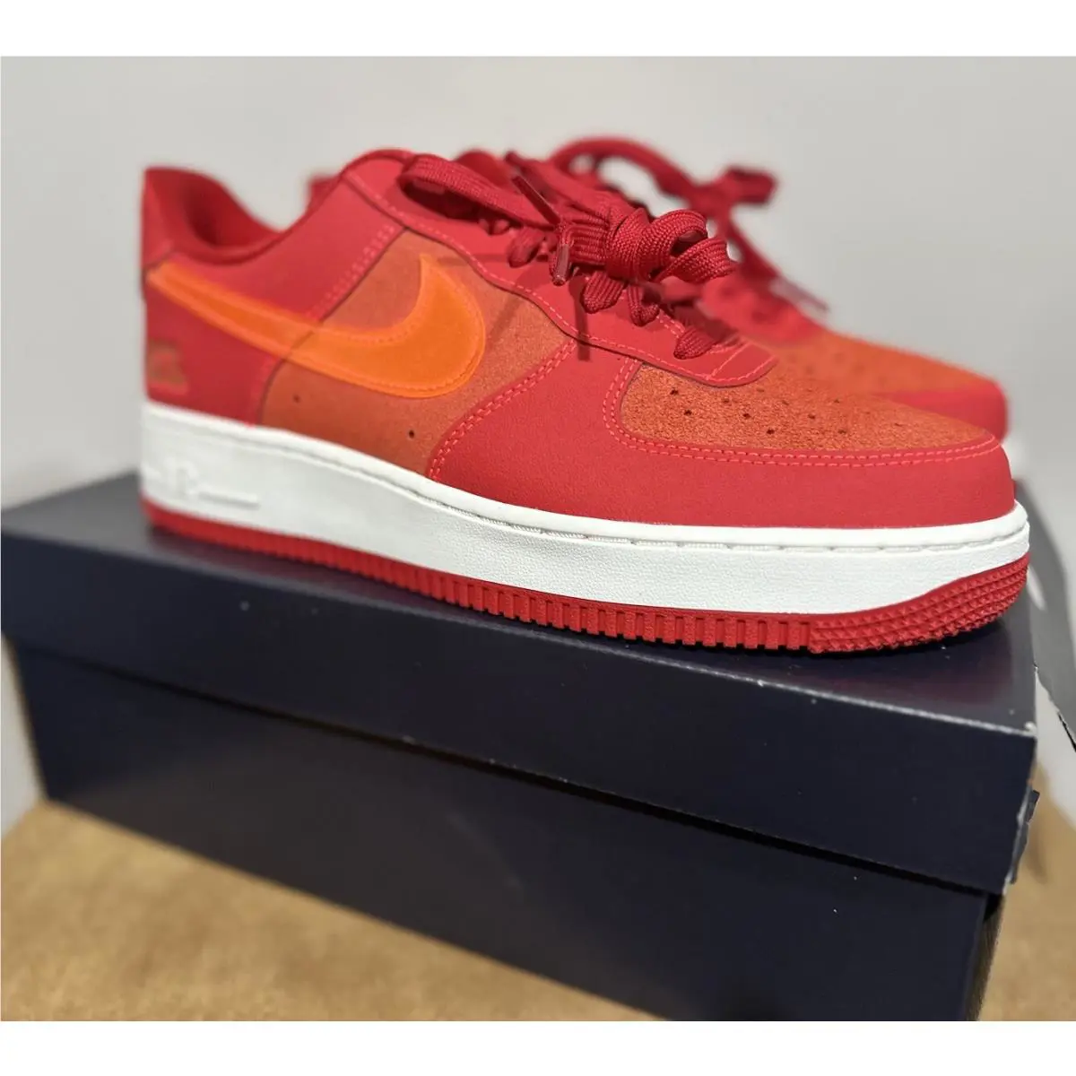 Nike shoes - Nike Air Force 1 - Air Force - FD8306-657 - Red (UPC: 0196604823753) 7
