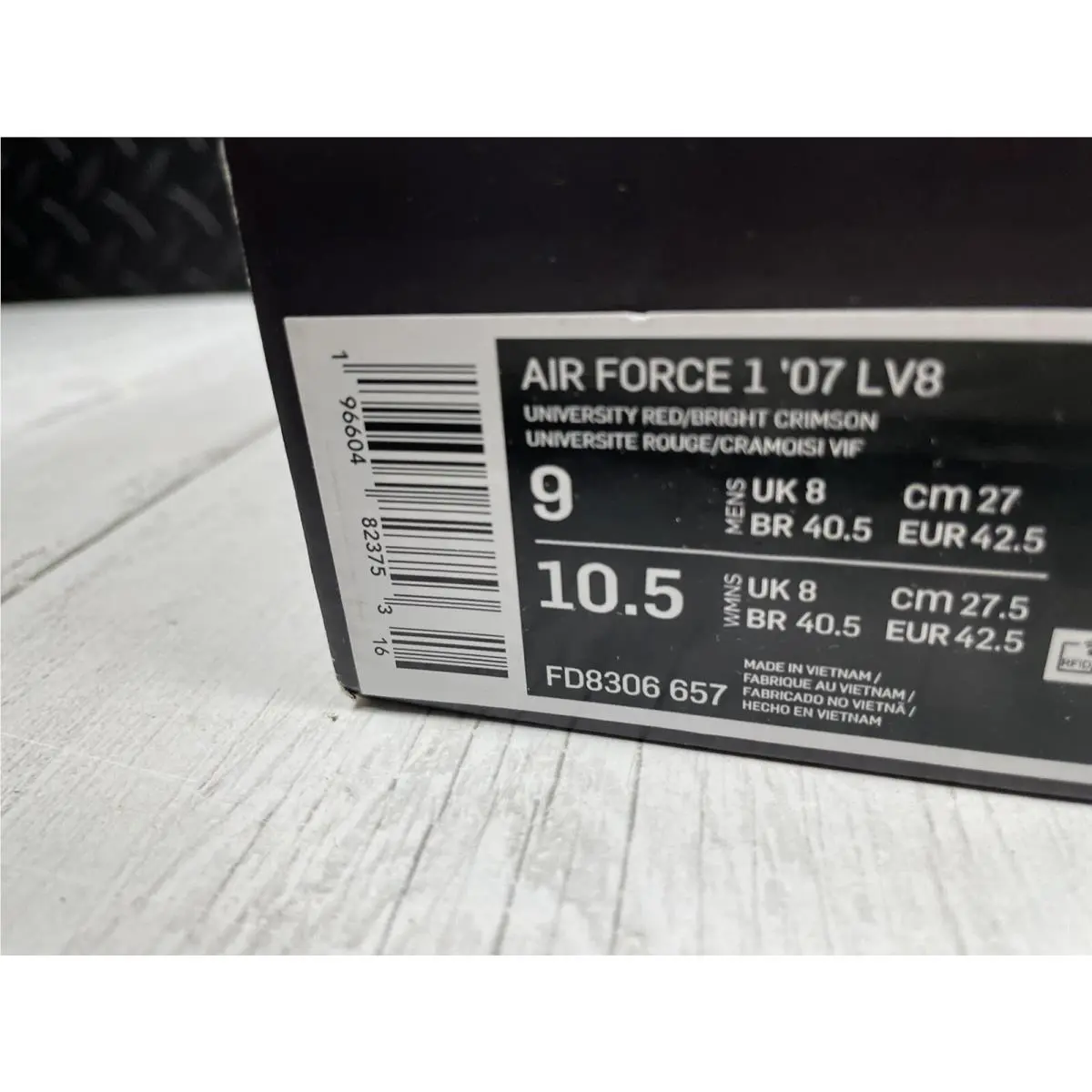 Nike shoes - Nike Air Force 1 - Air Force - FD8306-657 - Red (UPC: 0196604823753) 10