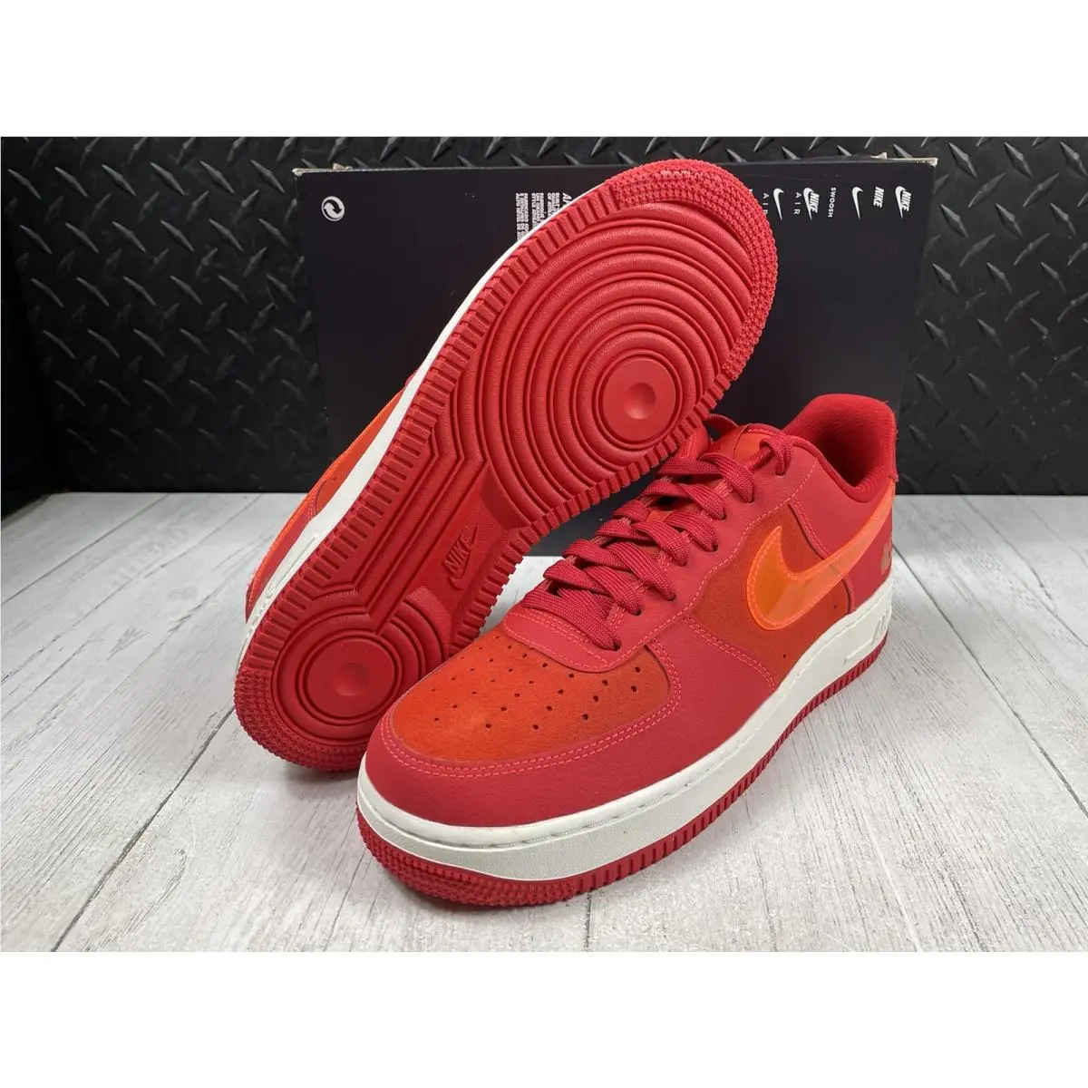 Nike shoes - Nike Air Force 1 - Air Force - FD8306-657 - Red (UPC: 0196604823753) 4