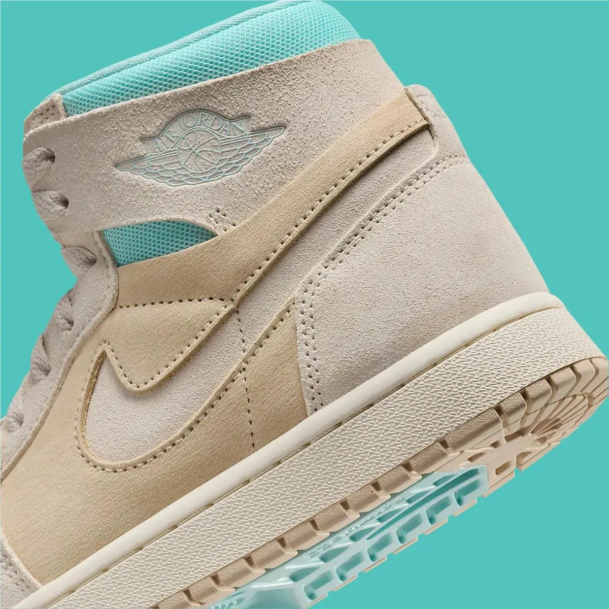 Nike shoes - Air Jordan 1 Zoom - Air Zoom - Coconut Milk/Legend Lt Brown-light Dew - DV1305-101 4