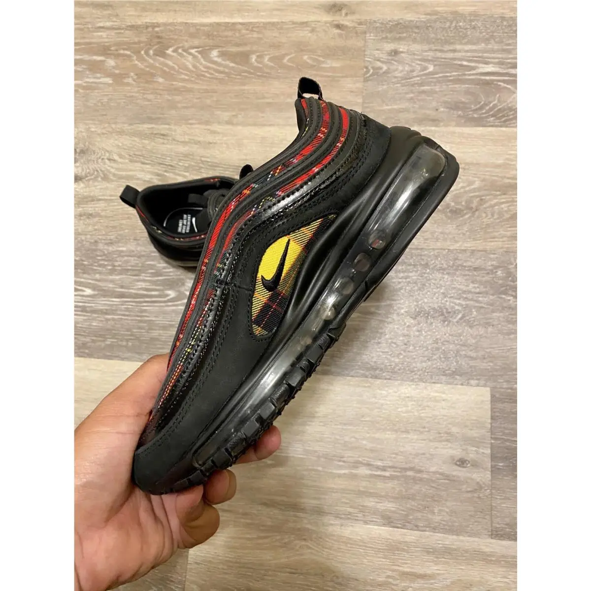 Nike shoes - Nike Air Max 97 - Air Max - AV8220-001 - Black Yellow Red 3
