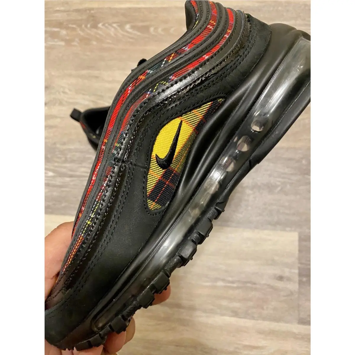 Nike shoes - Nike Air Max 97 - Air Max - AV8220-001 - Black Yellow Red 4