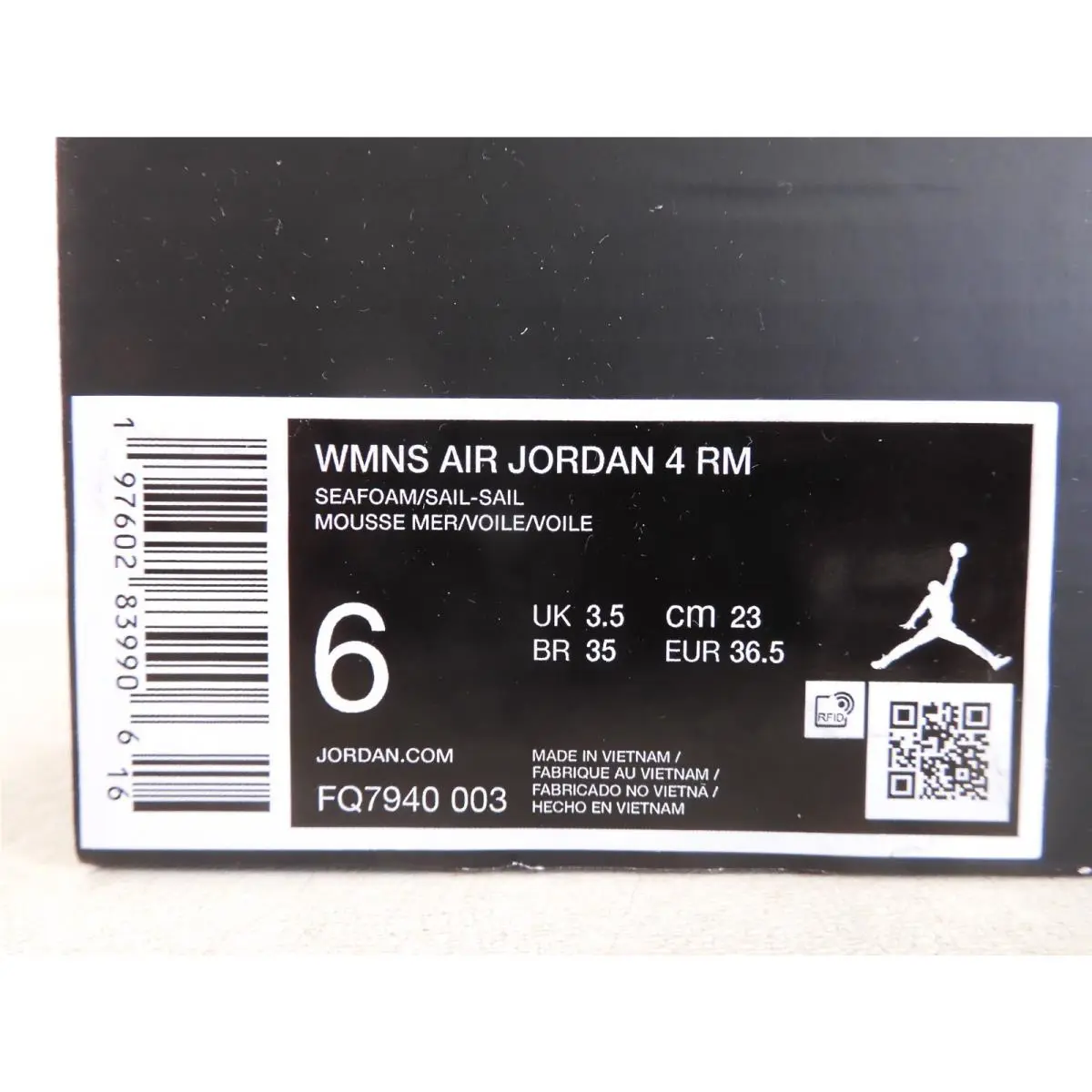 Nike shoes - Air Jordan 4 - Air - FQ7940-003 - Green (UPC: 197602839906) 7