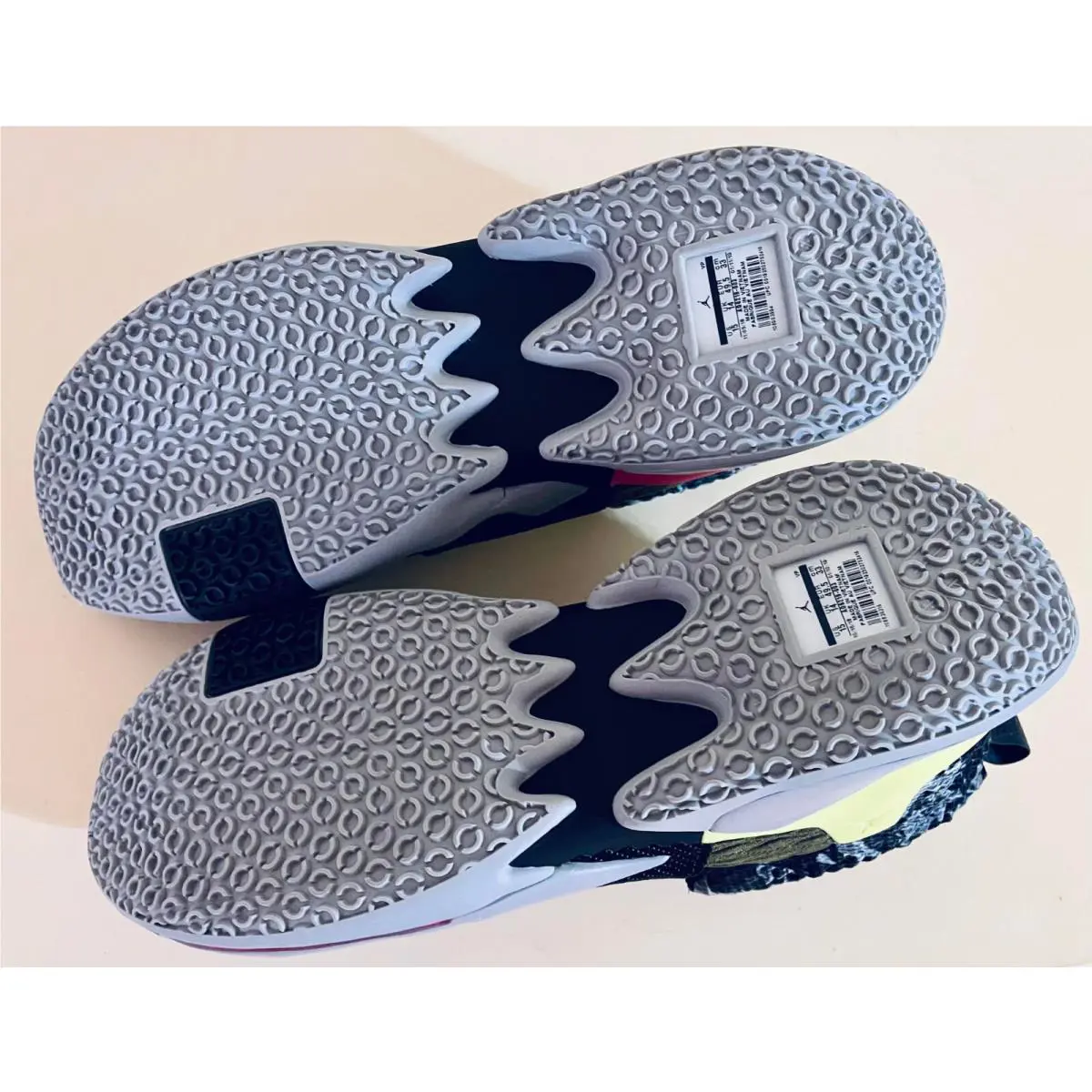 Nike shoes - Jordan `Why Not?` ZER0.2 - AO6219003 - Light Smoke Grey/Black-Cyber-Hyper Pink/Yellow 6