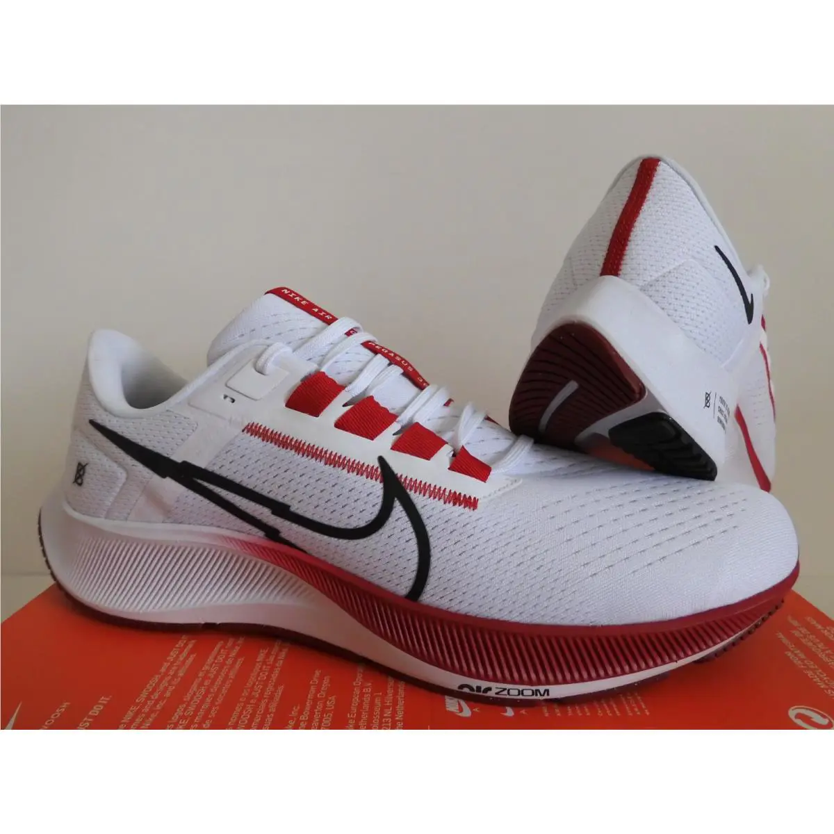 Nike shoes - Nike Air Zoom Pegasus 38 - White (UPC: 194958393175) 0