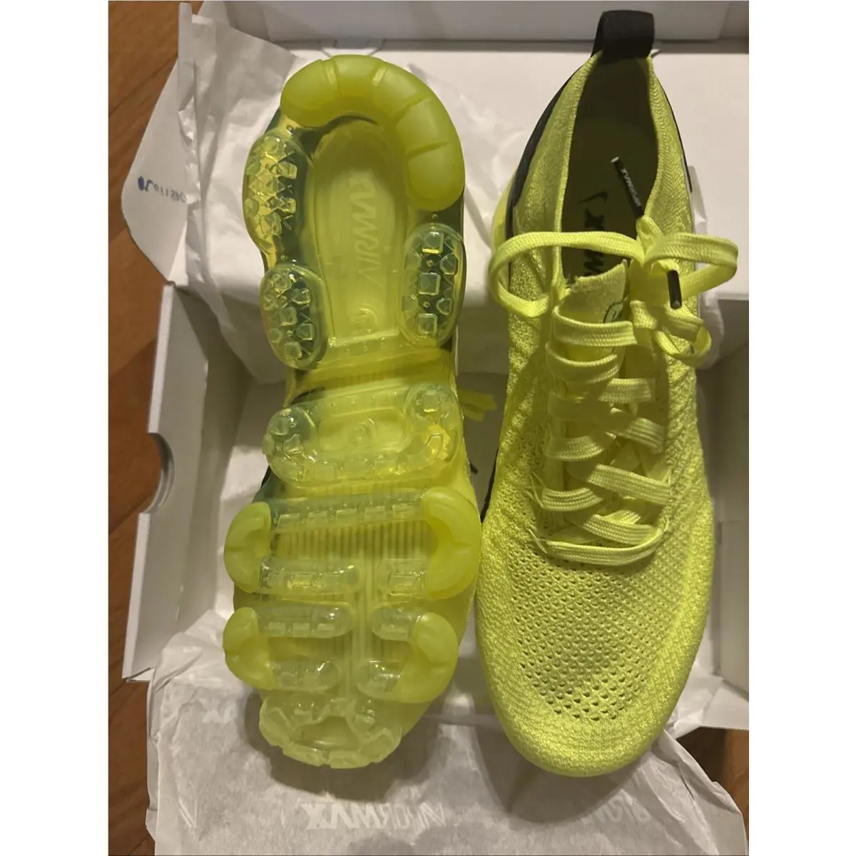 Nike shoes - Nike Air VaporMax - Air VaporMax - 942842-700 - Yellow 3