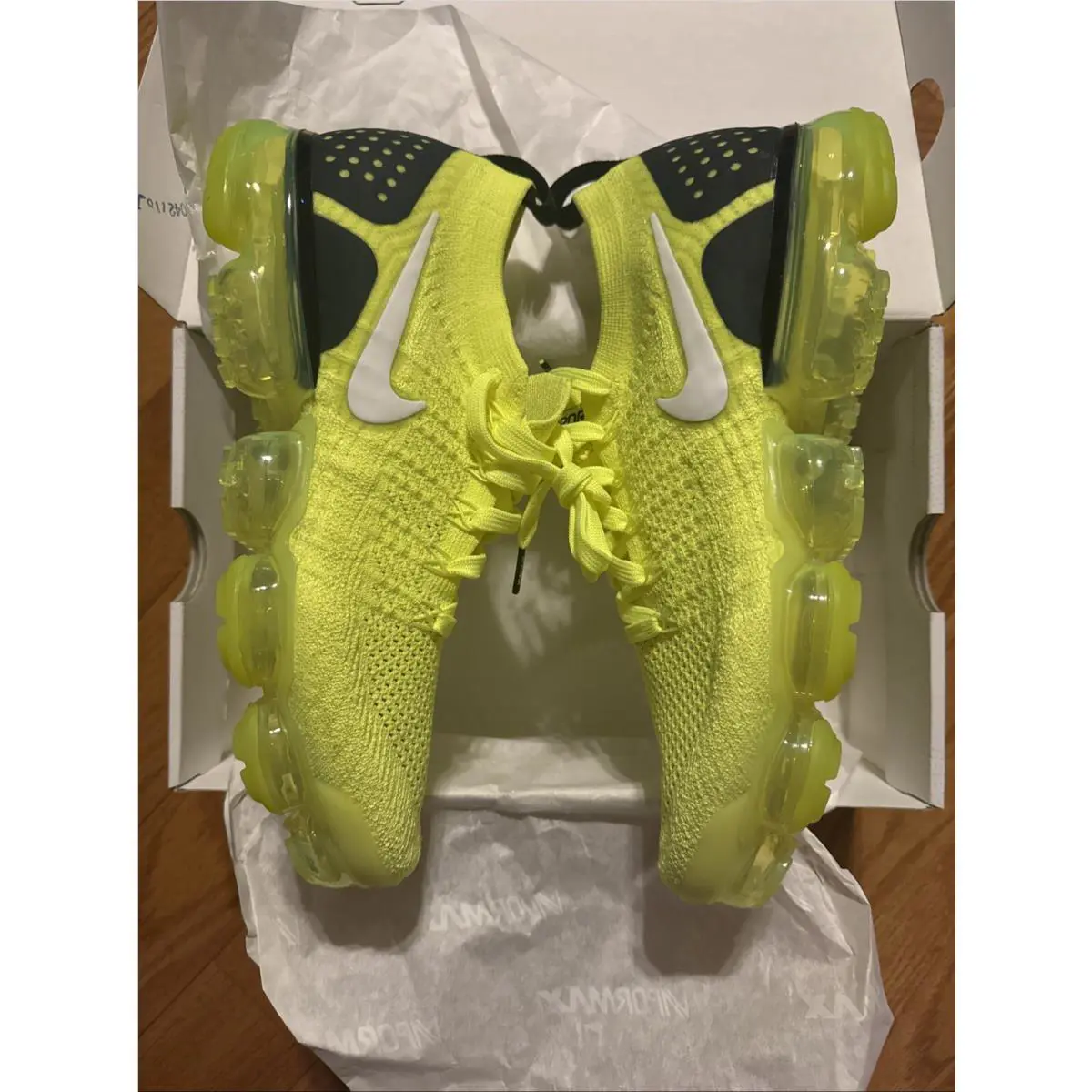 Nike shoes - Nike Air VaporMax - Air VaporMax - 942842-700 - Yellow 4