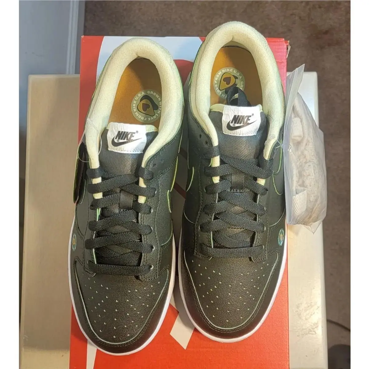 Nike shoes - Nike Dunk Low - Dunk Low - DM7606-300 - Sequoia/Sequoia-Zinnia 0