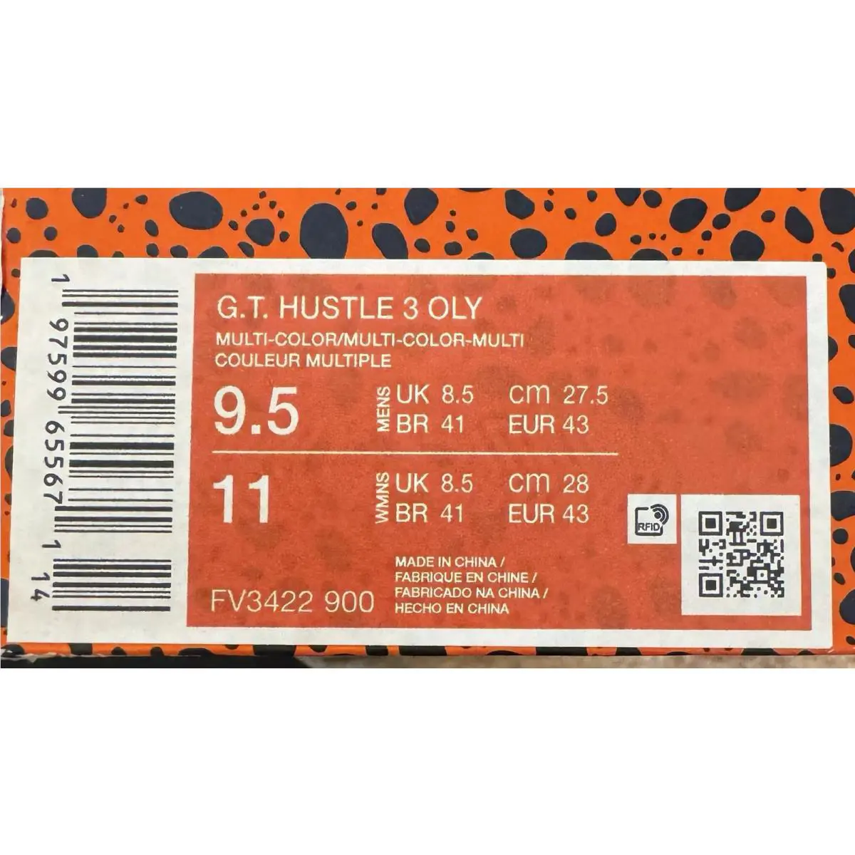 Nike shoes - Nike Air Zoom GT Hustle 3 - FV3422-900 - Multicolor 9