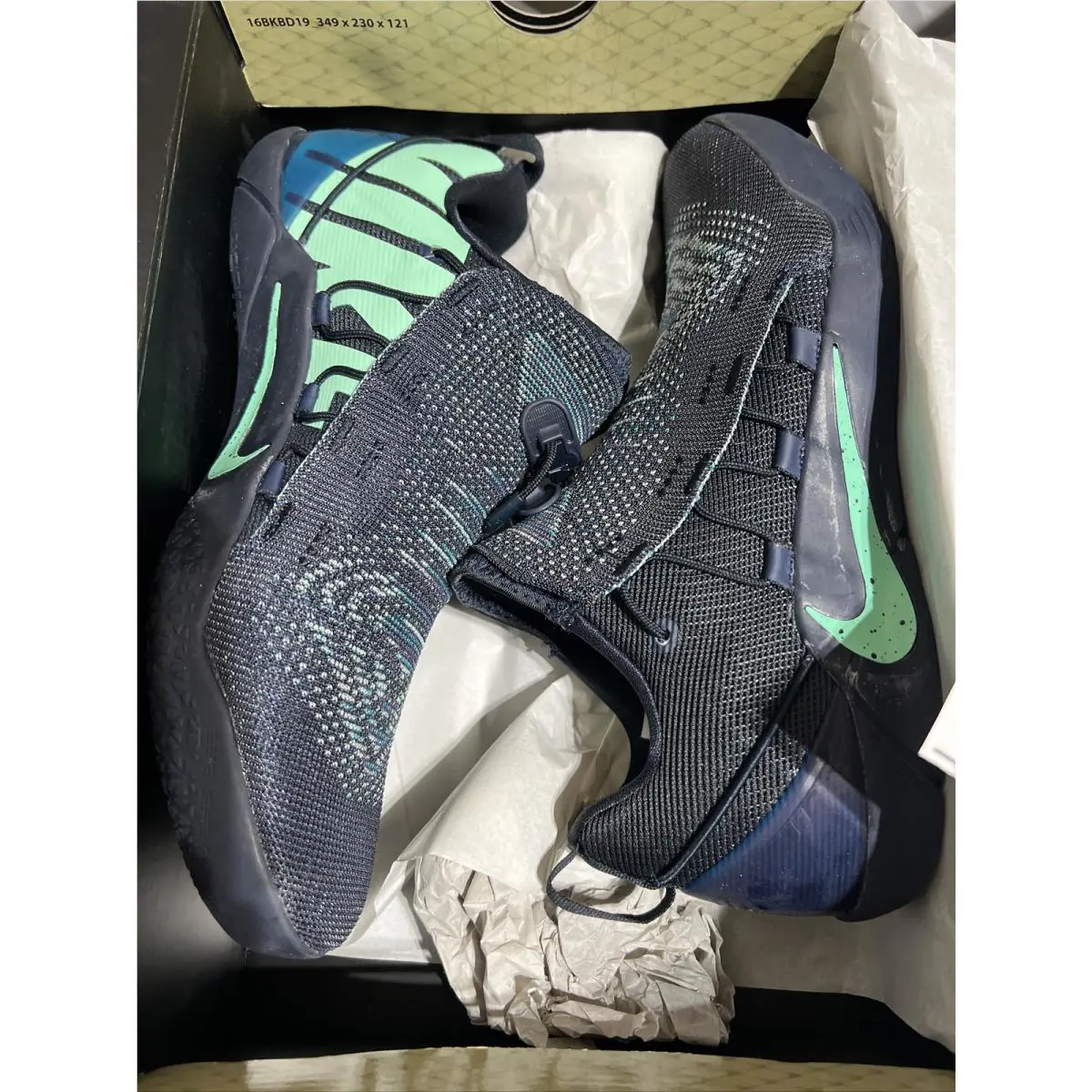 Nike shoes - Nike Kobe A.D. NXT - Kobe NXT - 882049-400 - Navy/Igloo (UPC: 00826218868672) 2