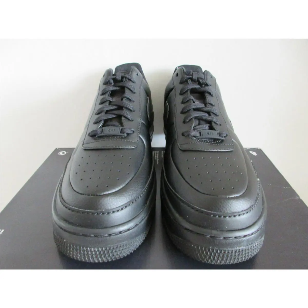 Nike shoes - Nike Air Force 1 Premium - Black (UPC: 191885876238) 1