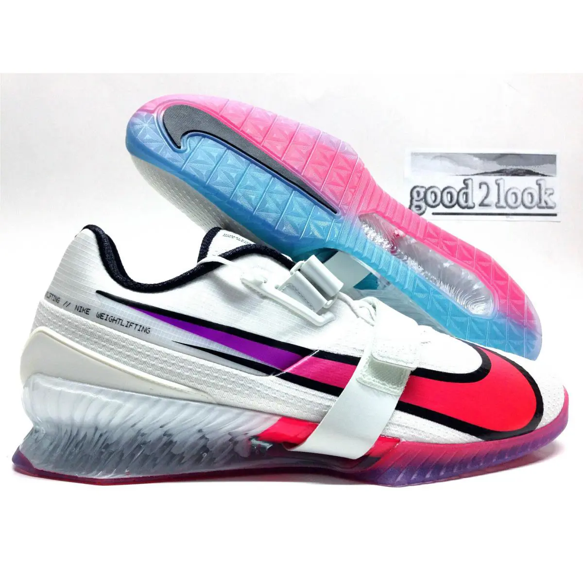 Nike Romaleos 4 SE Pale Ivory/violet Weightlifting Shoe SZ Men`s 15 CN9662-100