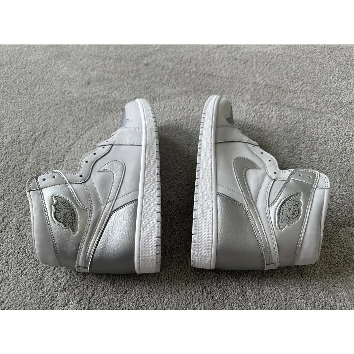 Nike shoes - Air Jordan Retro - Air Retro - Silver 7