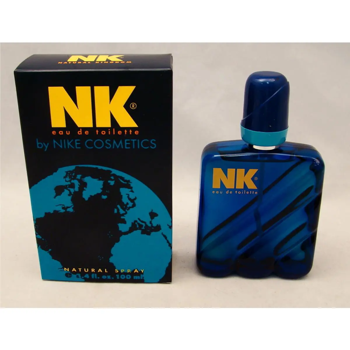 NK Natural Kingdom Eau De Toilette Spray 3.4 oz 100 ml Vintage Htf by Nike