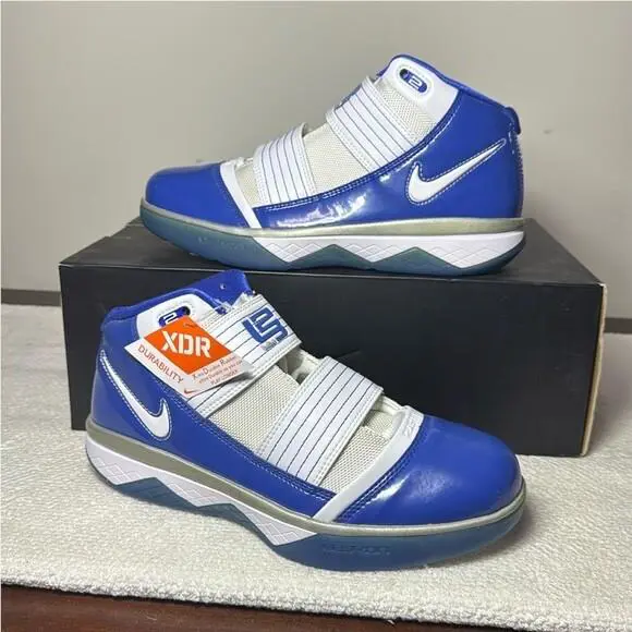 Nike shoes - Nike Zoom LeBron Soldier - Zoom LeBron Soldier - 367185-114 - Blue 0