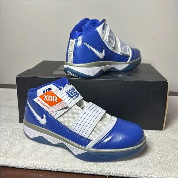 Nike shoes - Nike Zoom LeBron Soldier - Zoom LeBron Soldier - 367185-114 - Blue 1