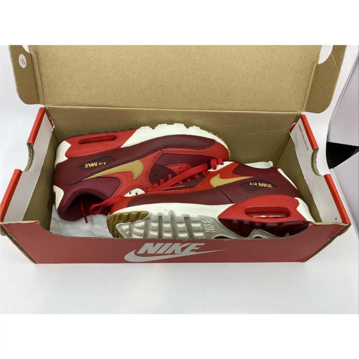 Nike shoes - Nike Air Max 90 - Air Max - 833412 602 - Red (UPC: 0666003500864) 8