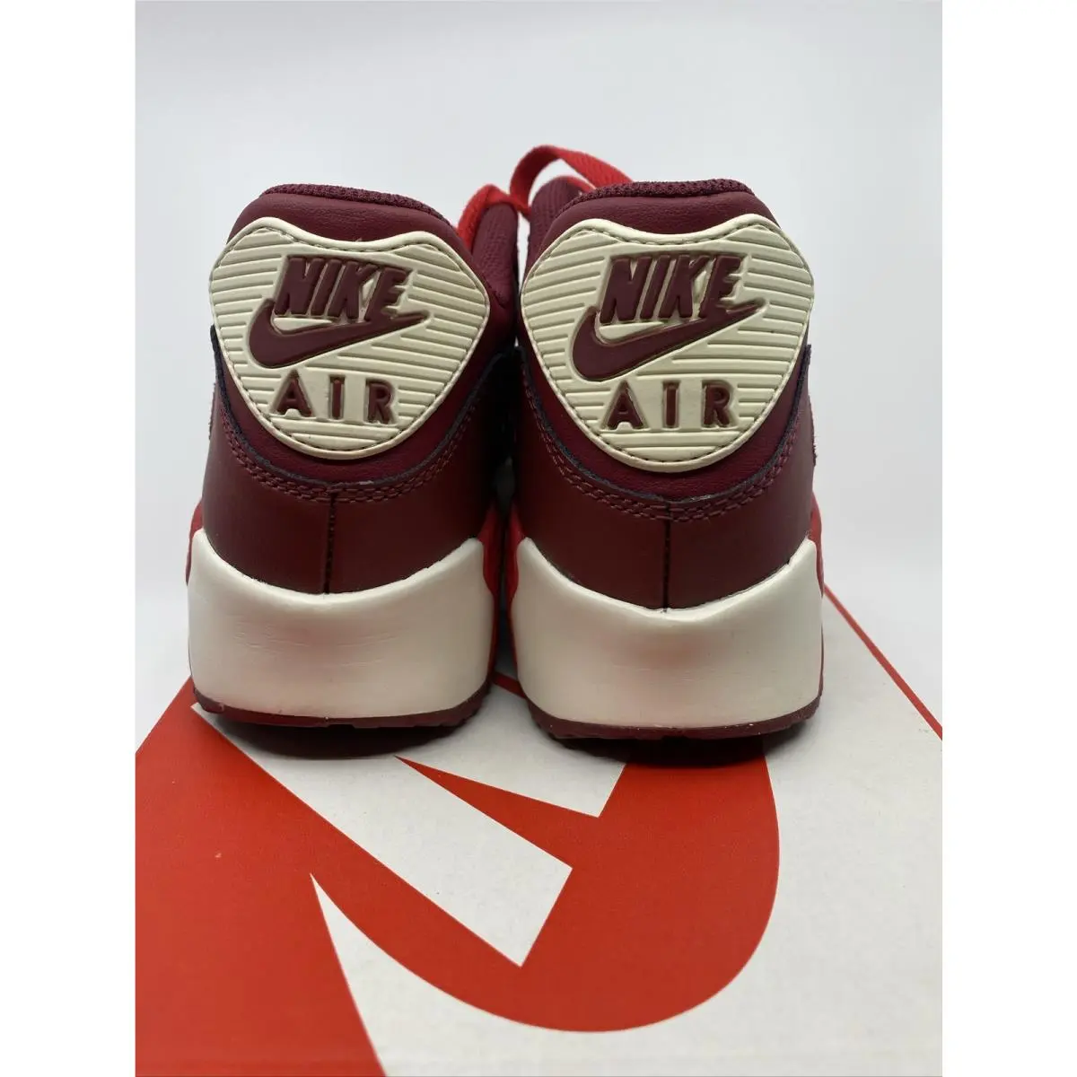 Nike shoes - Nike Air Max 90 - Air Max - 833412 602 - Red (UPC: 0666003500864) 1