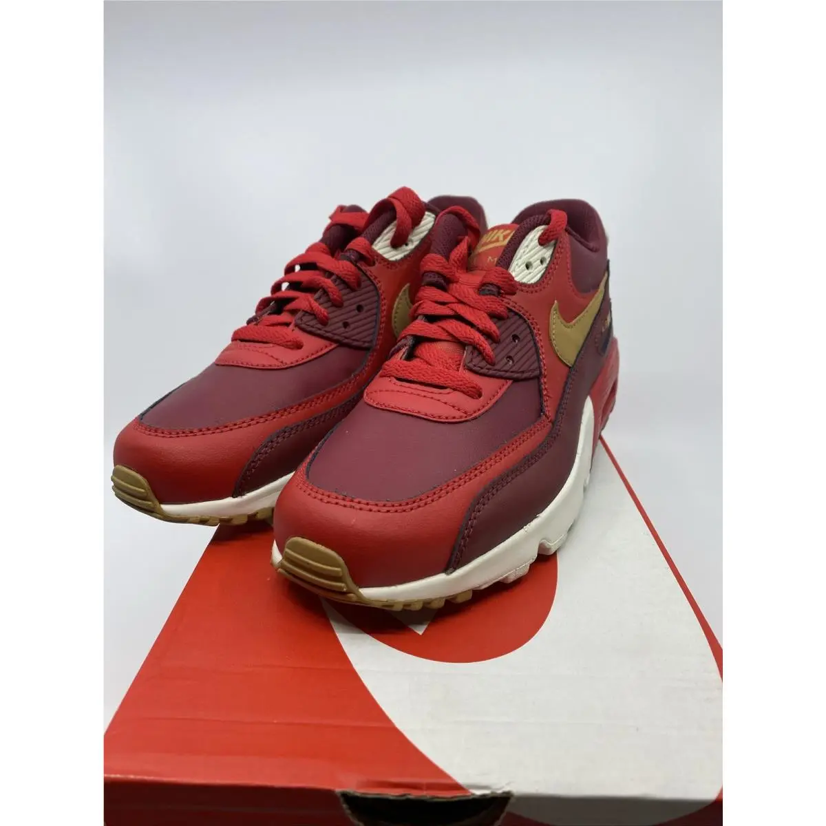 Nike shoes - Nike Air Max 90 - Air Max - 833412 602 - Red (UPC: 0666003500864) 2