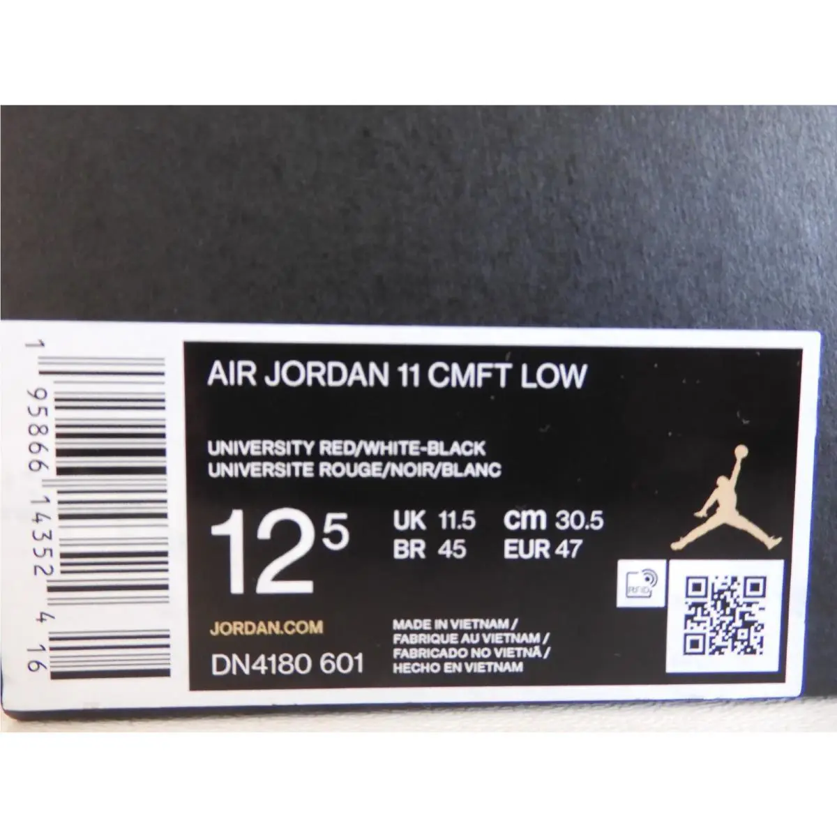 Nike shoes - Air Jordan 11 - Air - DN4180-601 - Red (UPC: 195866143524) 3