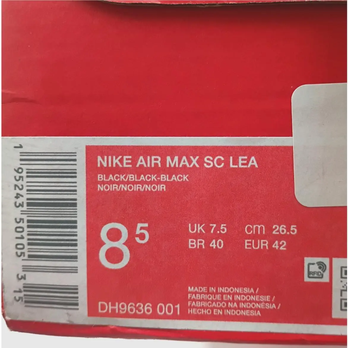 Nike shoes - Nike Air Max SC - Air Max - DH9636 001 - Black 7