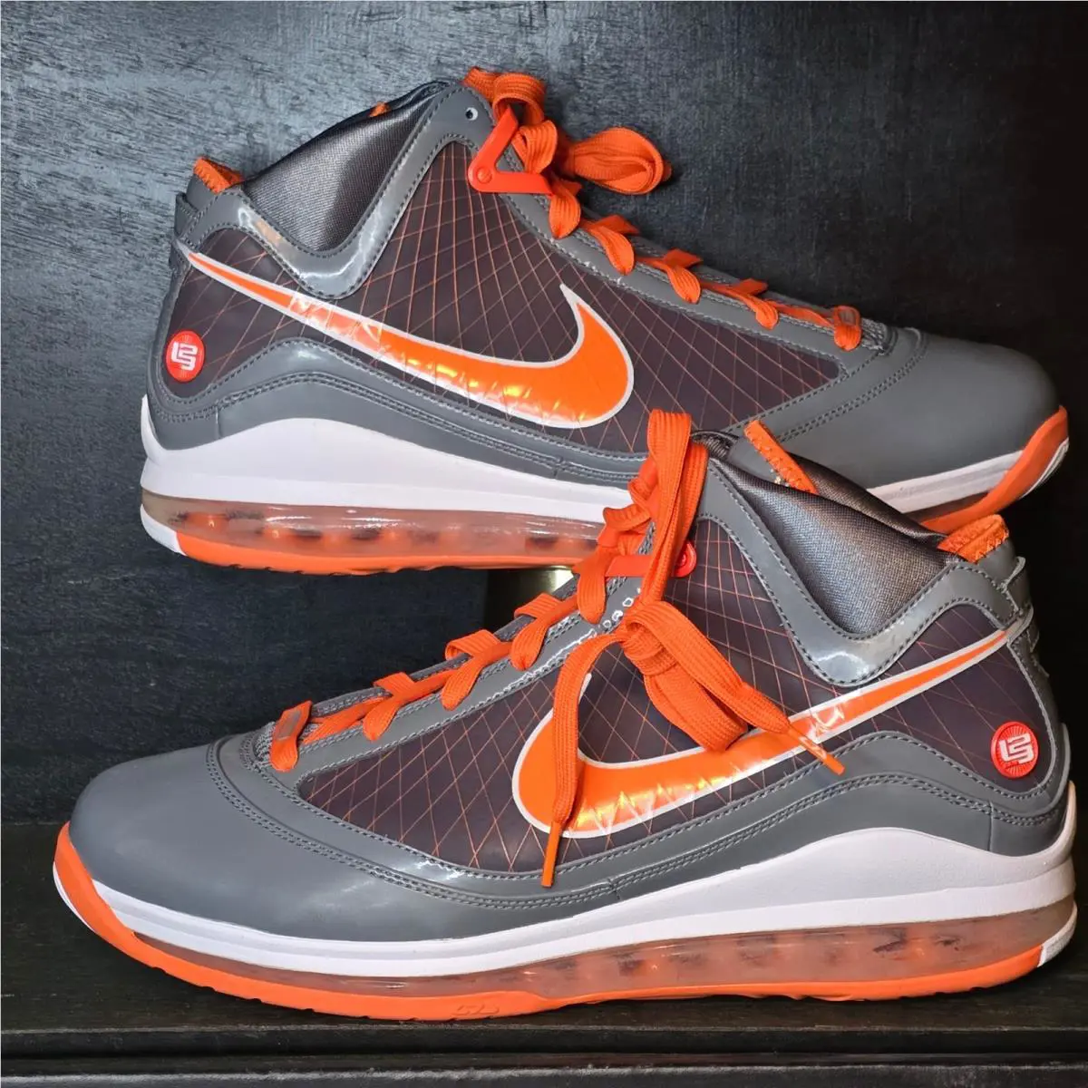 Nike shoes - Nike Air Max LeBron VII - 393320 003 - Gray 4
