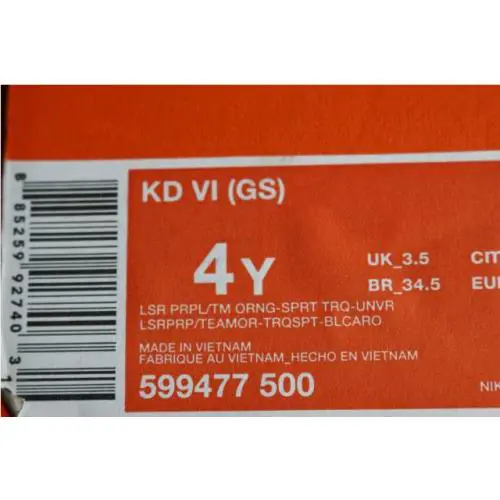 Nike shoes - LASER PURPLE, TEAM ORANGE, SPORT TURQUOISE (UPC: 885259927403) 6