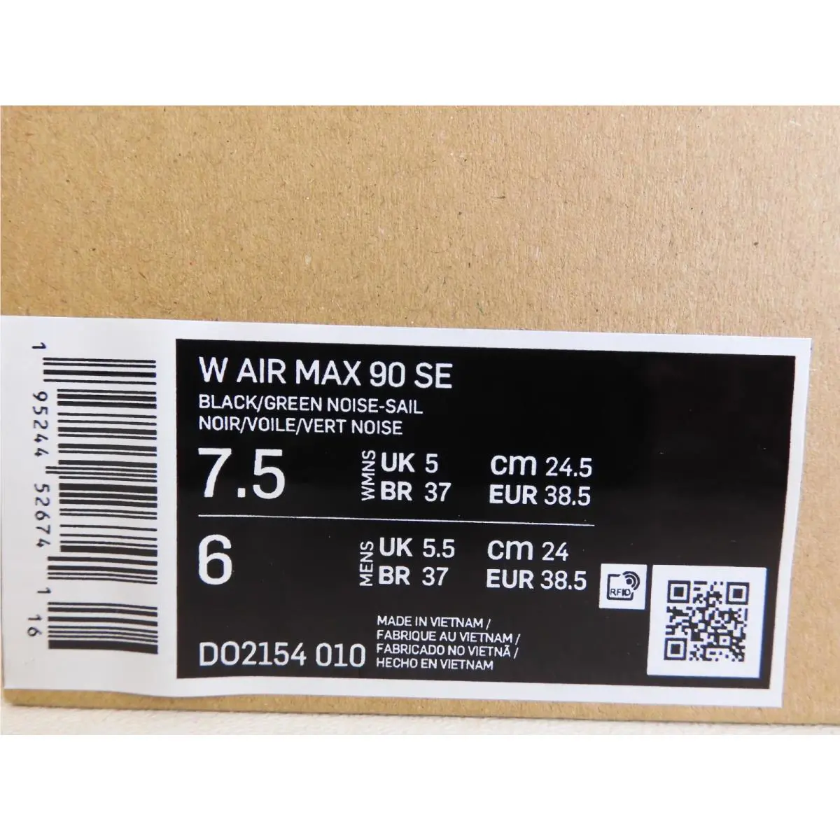 Nike shoes - Nike Air Max 90 - Air Max - Black (UPC: 195244526741) 3