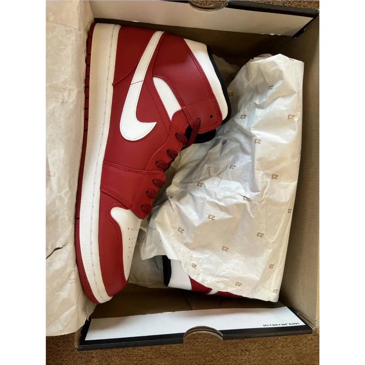 Nike shoes - Nike Air Jordan 1 - Air - 554724-605 - Multicolor 9