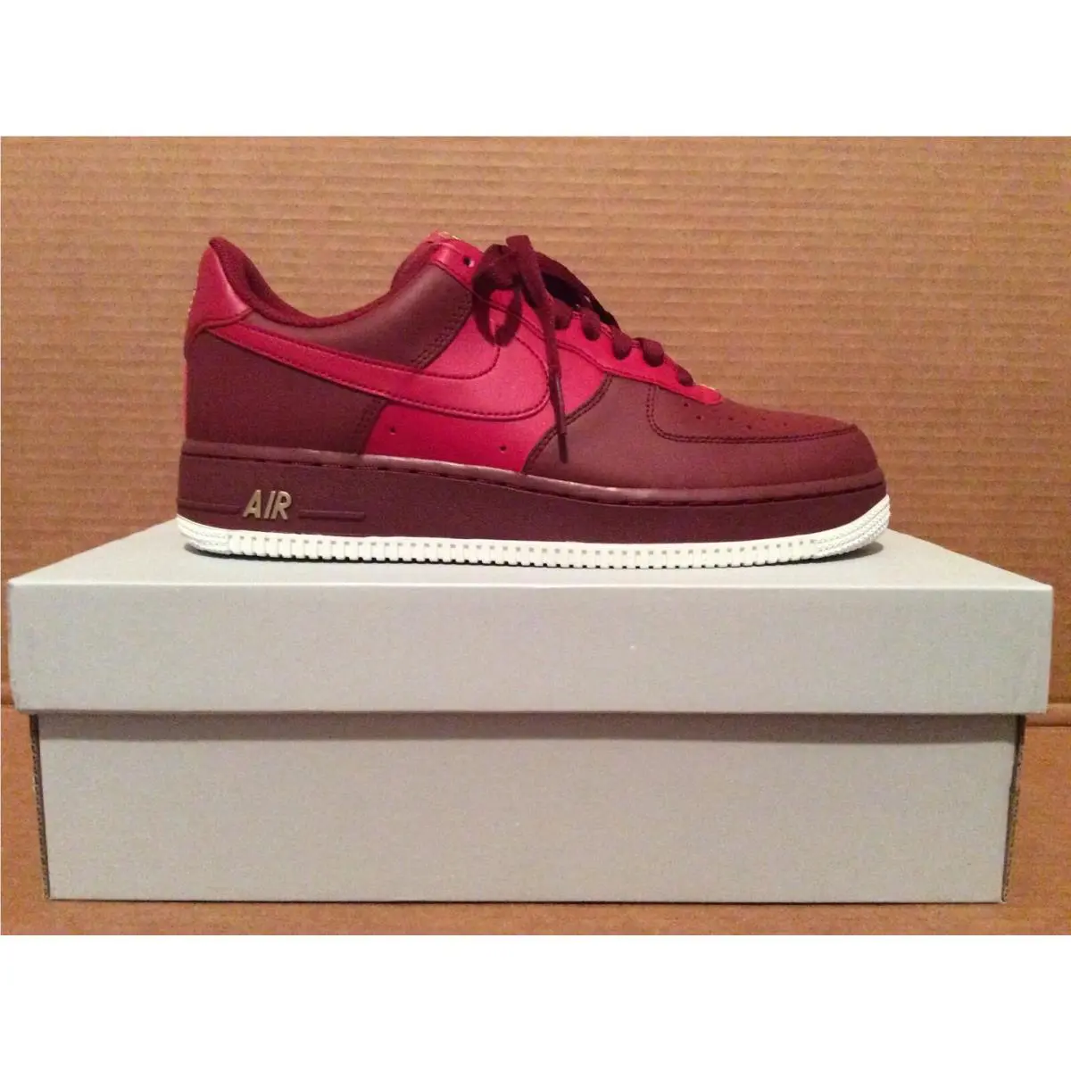 Nike shoes - Nike Air Force 1 `07 - Red 0