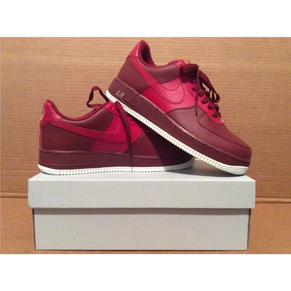 Nike shoes - Nike Air Force 1 `07 - Red 2