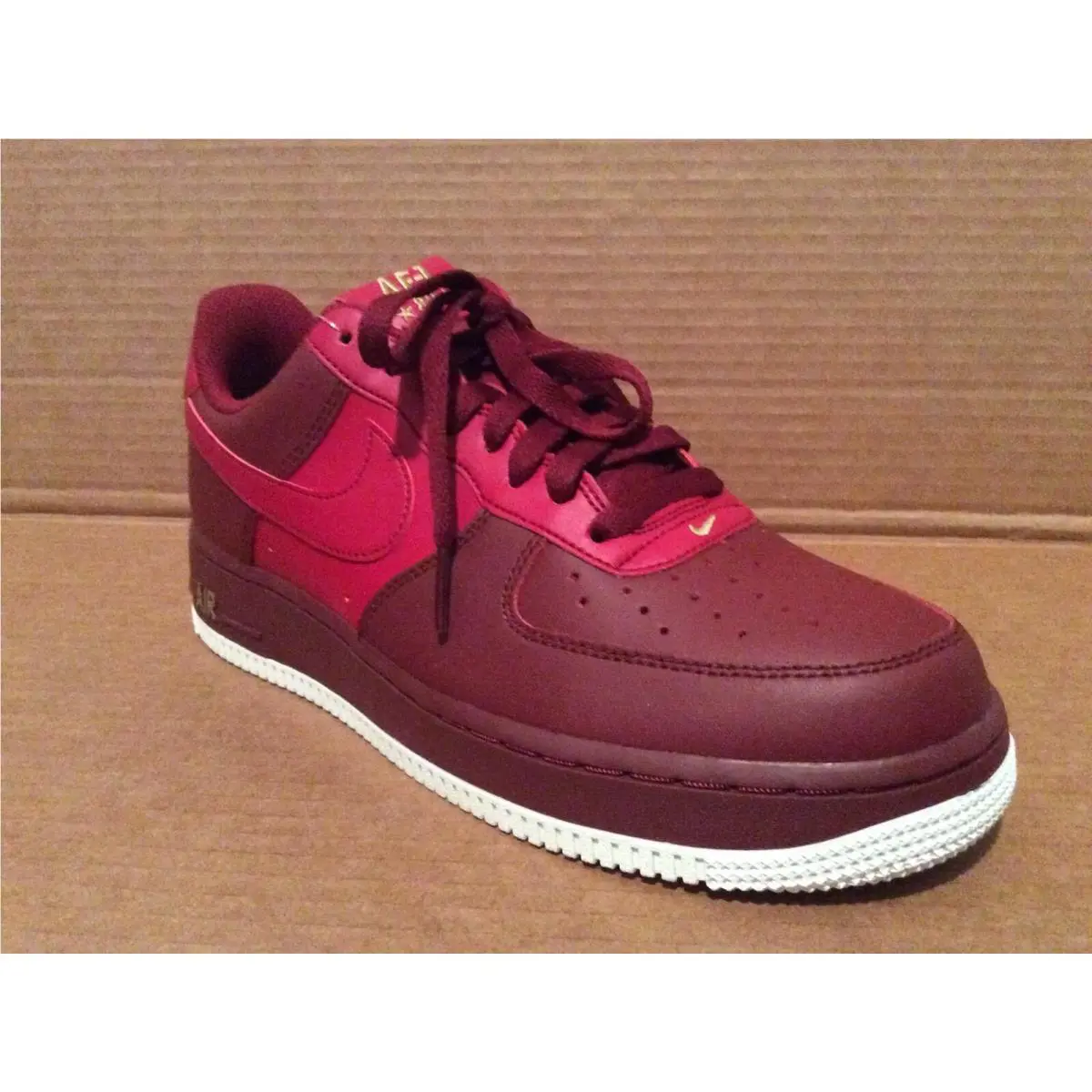 Nike shoes - Nike Air Force 1 `07 - Red 4