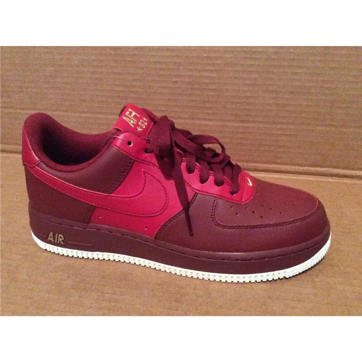 Nike shoes - Nike Air Force 1 `07 - Red 5