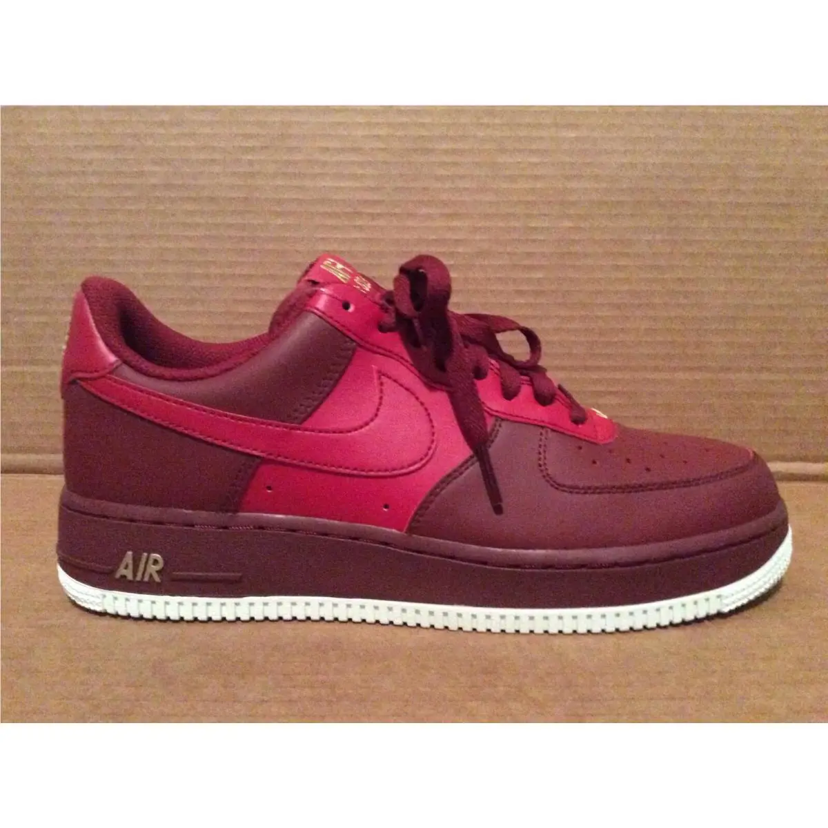 Nike shoes - Nike Air Force 1 `07 - Red 6