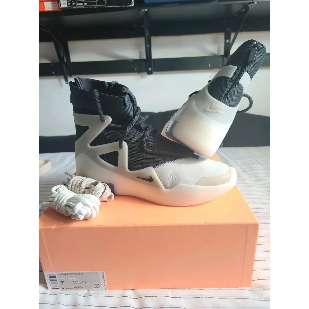 Nike shoes - Nike Air Fear of God 1 - Multi-Color/Off Noir-String 1
