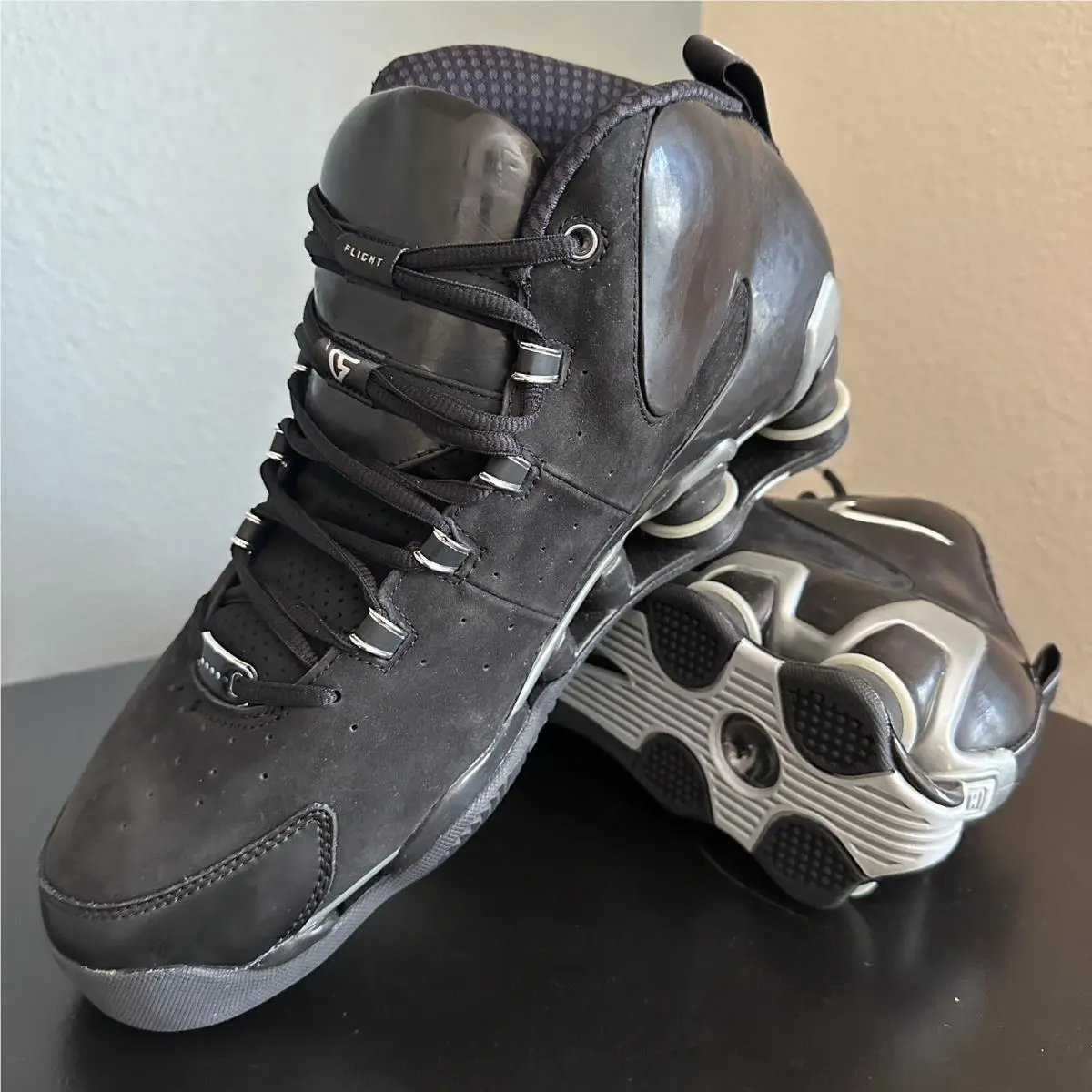 Nike shoes - Nike Shox VC - Shox - 307111001 - Black (UPC: 0826216541300) 0