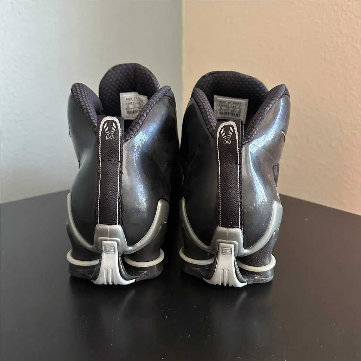 Nike shoes - Nike Shox VC - Shox - 307111001 - Black (UPC: 0826216541300) 2