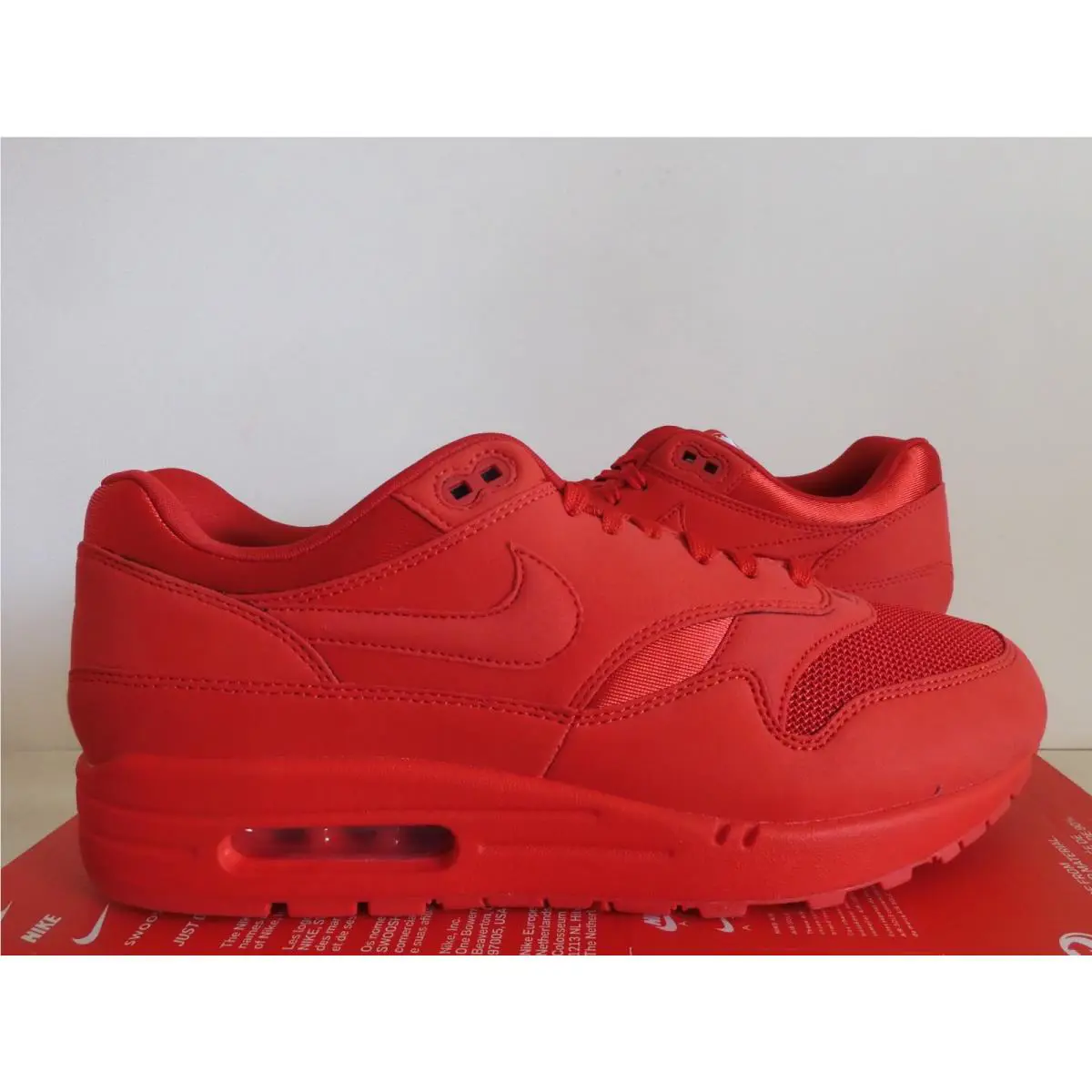 Nike shoes - Nike Air Max 1 - Air Max - 875844-600 - Red (UPC: 884802877776) 0