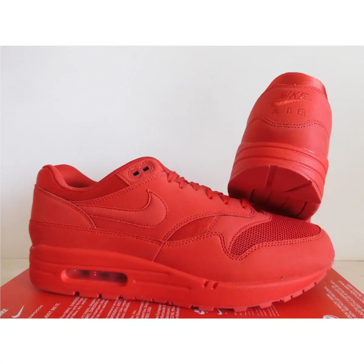 Nike shoes - Nike Air Max 1 - Air Max - 875844-600 - Red (UPC: 884802877776) 1