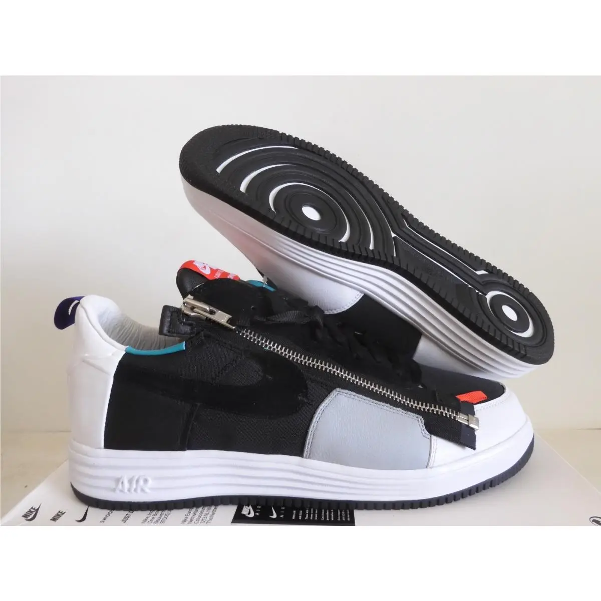 Nike Lunar Force 1 Air Force 1 Sp / Acronym Black-white Sz 14 698699-002
