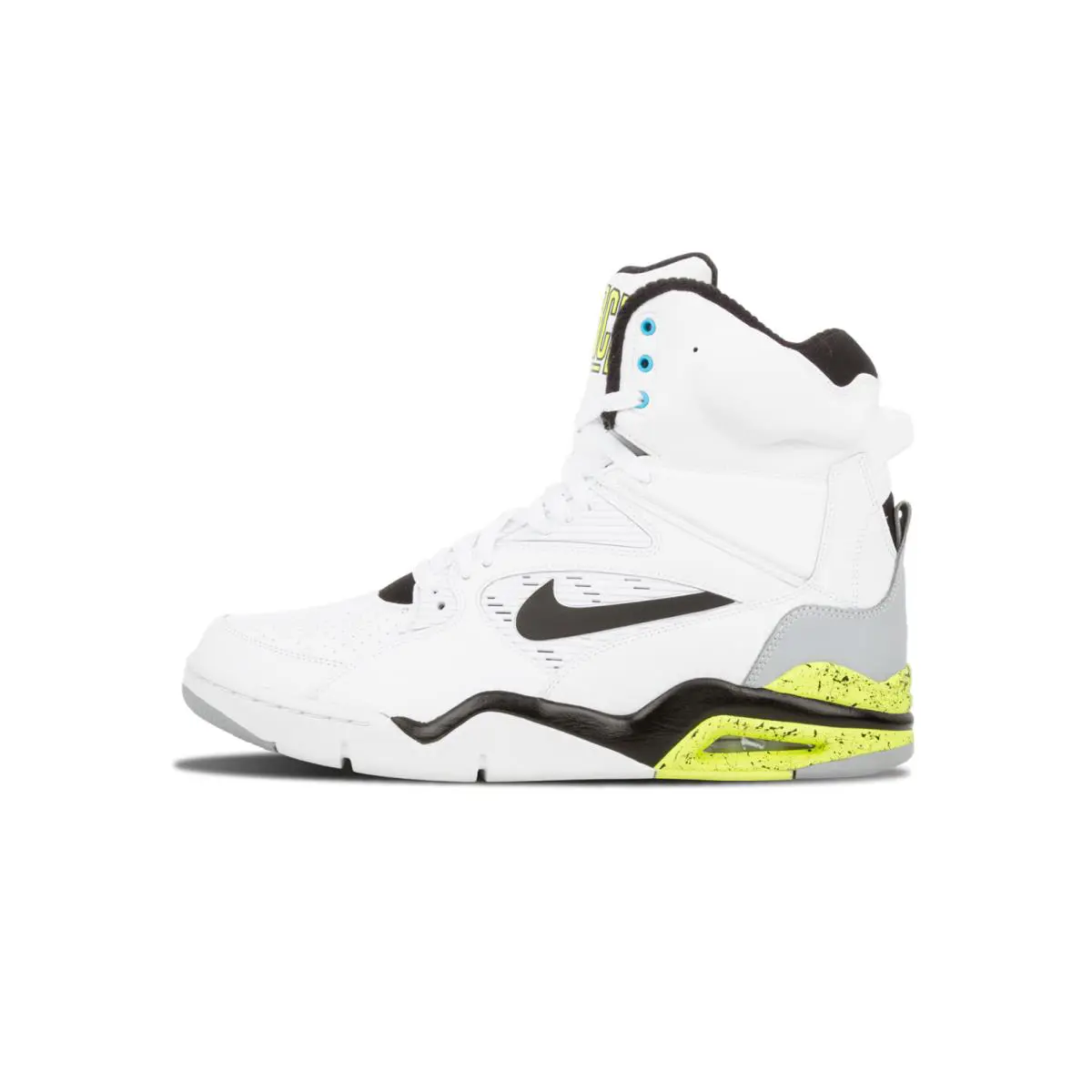 Nike Air Command Force Pressure Pump Sz 9 684715-100 Pump Grey Volt - White